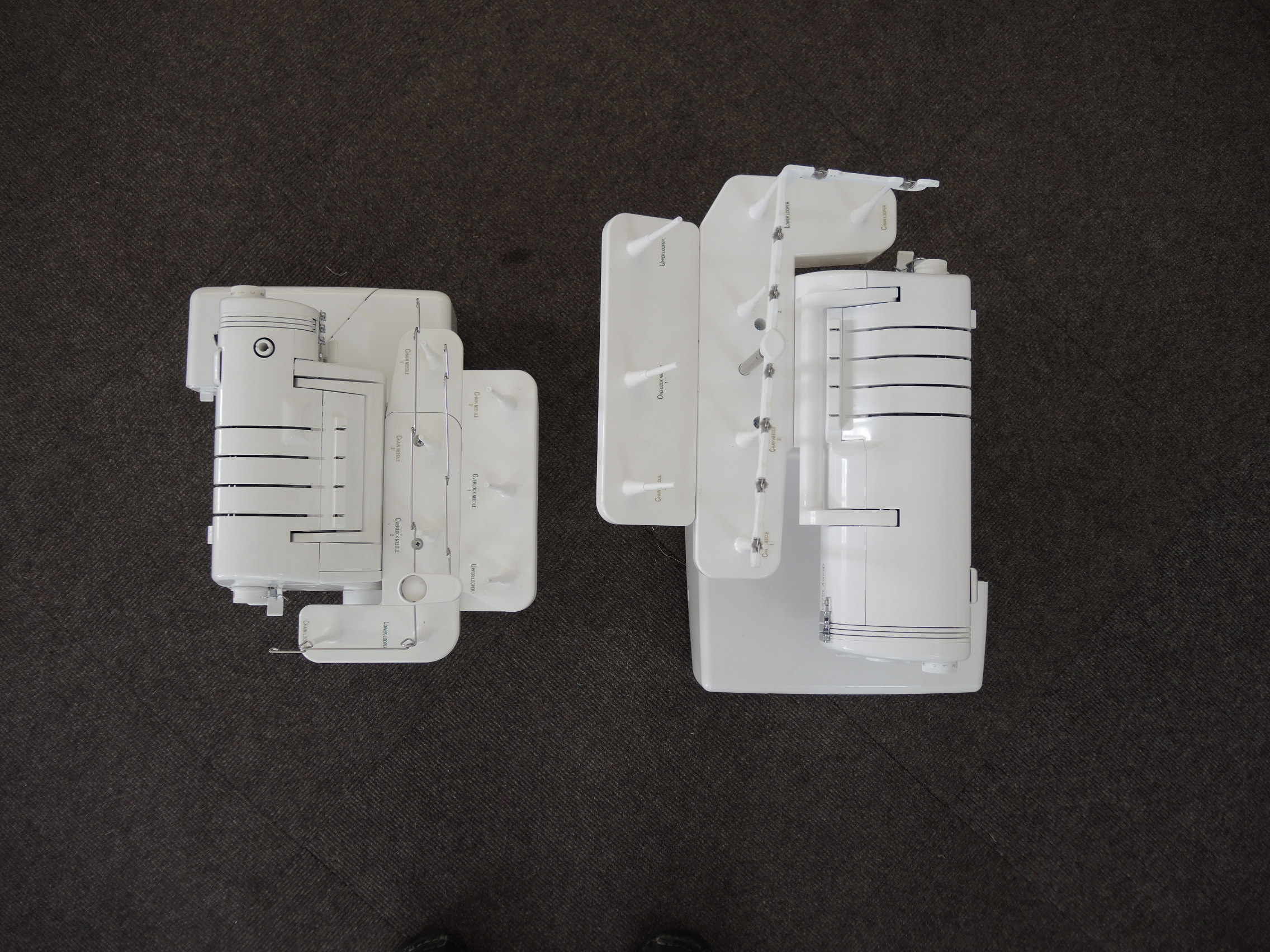Vergleich Babylock Ovation/Evolution<i>Bild ULLA</i>