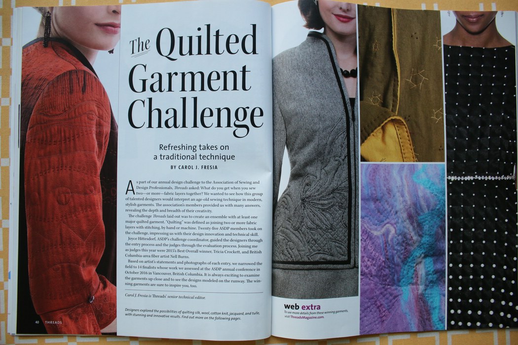 Das Threadsmagazine Nr. 191, Juli 2017 Artikel Hobbyschneiderin 24